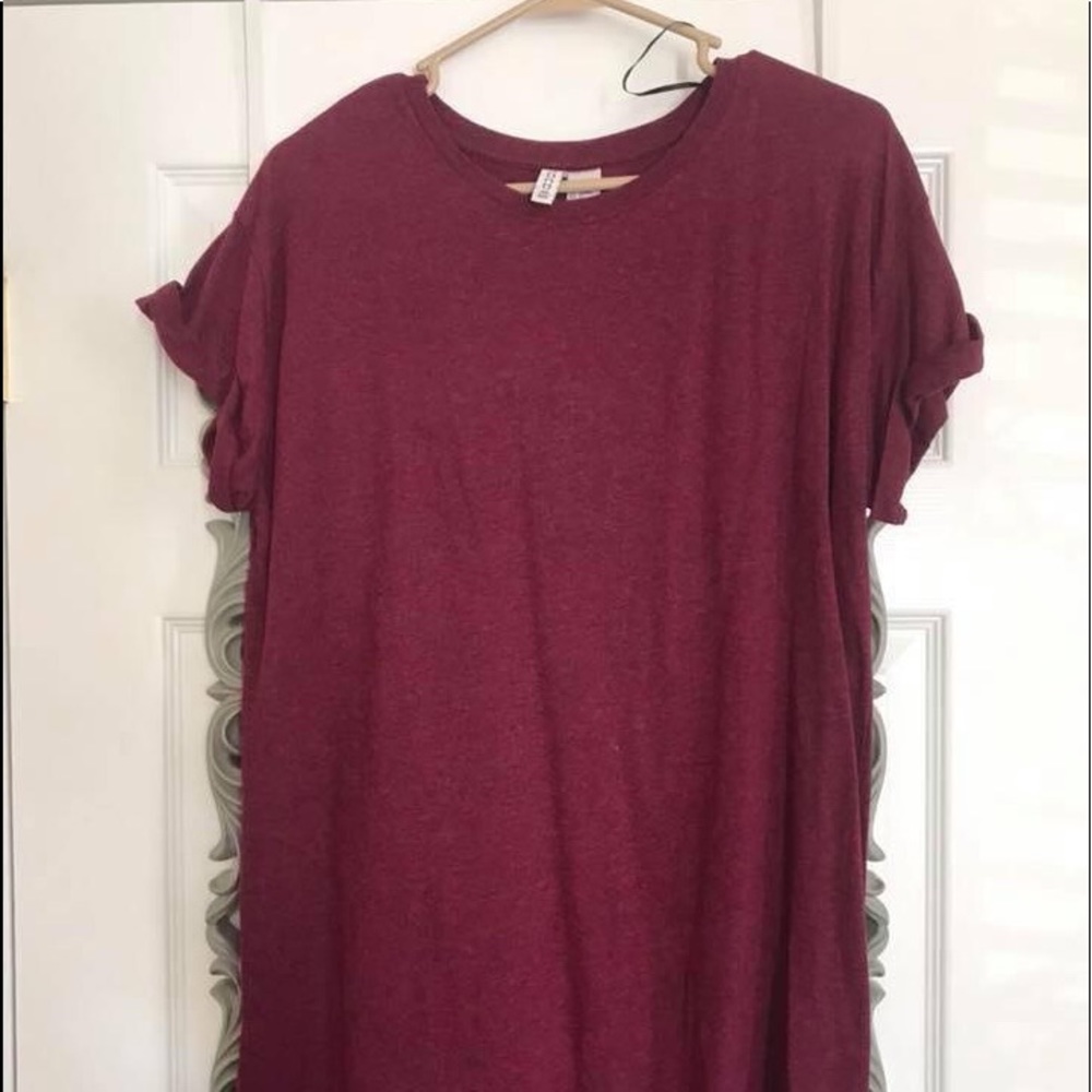 H&M short sleeve tunic top